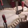Preparazione dime per la sostituzione del fondo